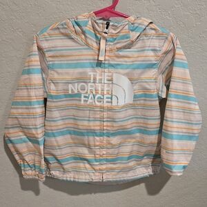 North Face Striped Windbreaker - 2T